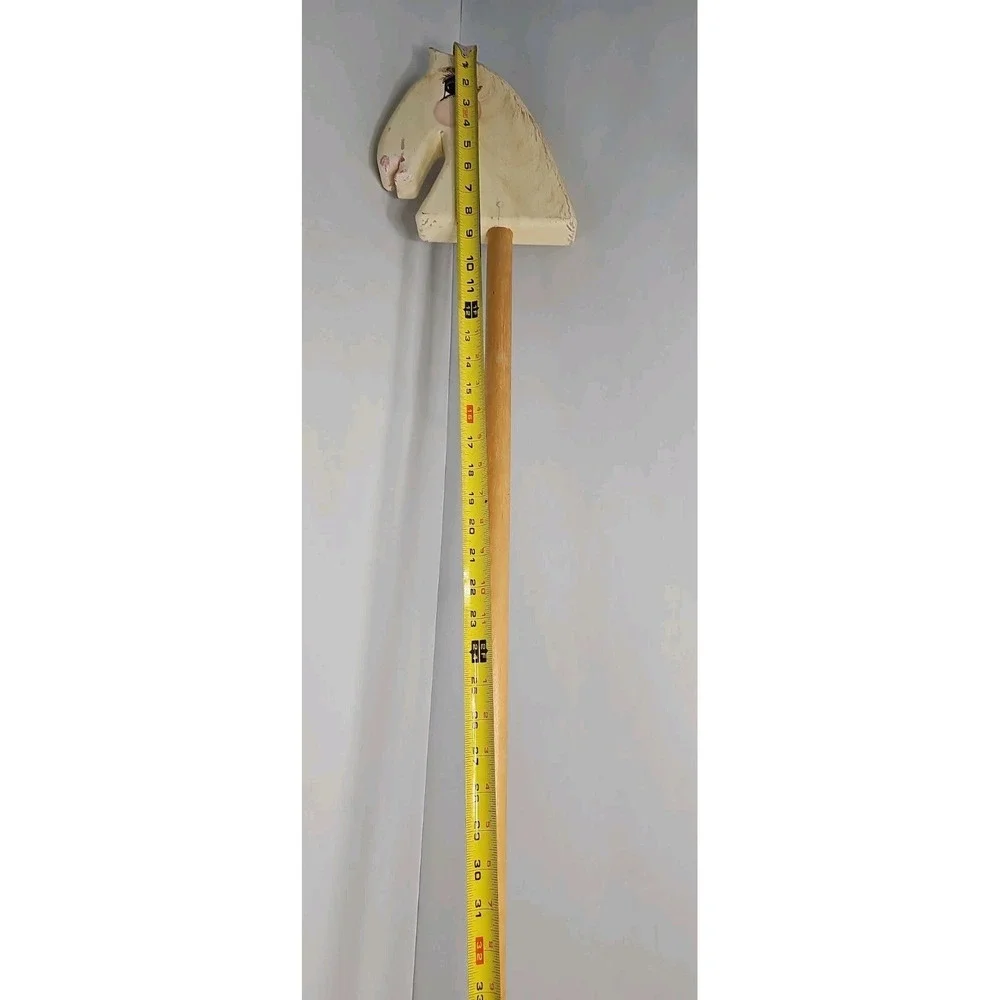 Appalachian 1950's Handmade Wood Horse Riding  Stick - Birch & Pine Combo